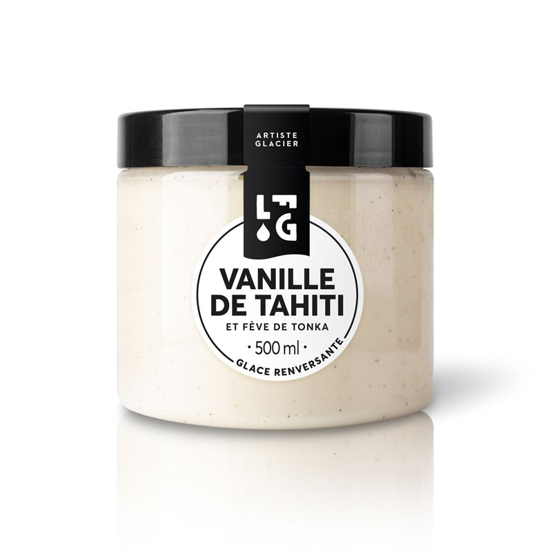 Glace artisanale à la vanille