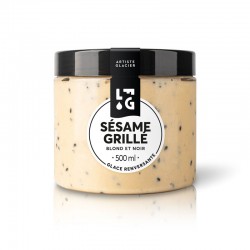 Glace artisanale sésame grillé