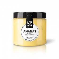 Sorbet artisanal ananas