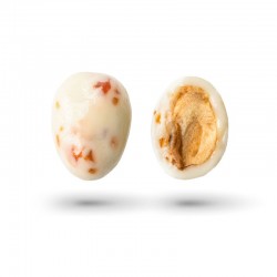 Dragées pop corn  chocolat blanc caramel