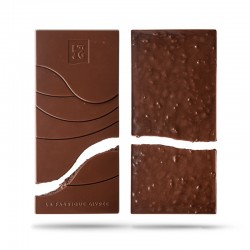 Tablette de chocolat noir