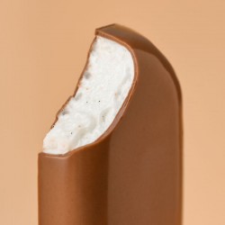 Guimauve vanille et chocolat au lait.