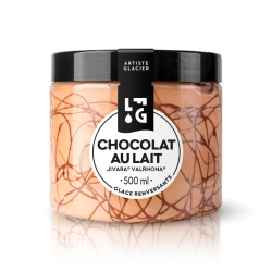 Glace artisanale chocolat au lait