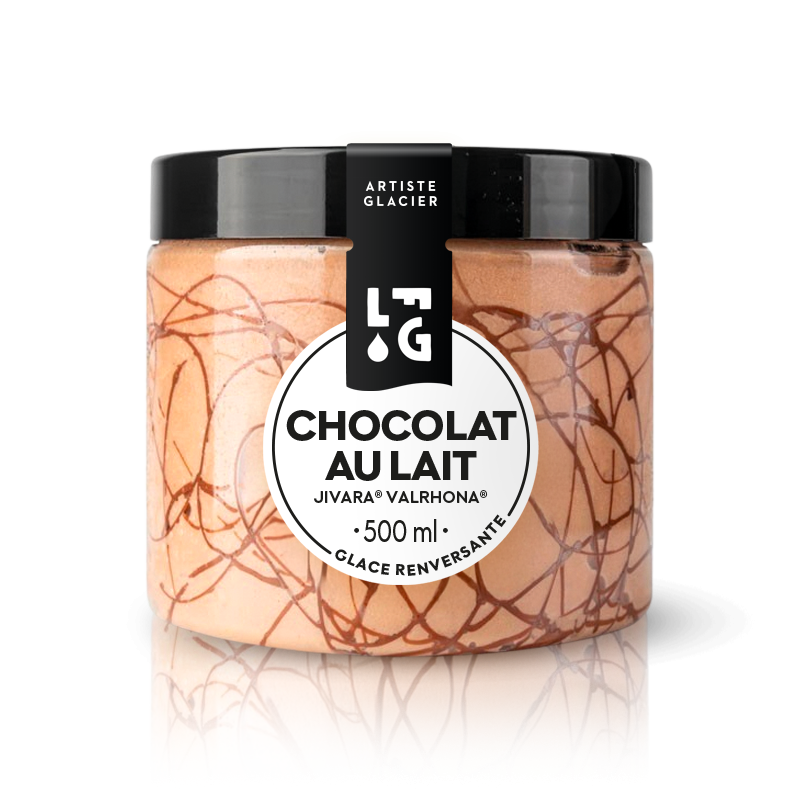 Glace artisanale chocolat au lait