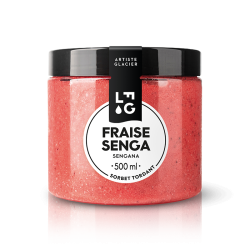 Sorbet artisanal fraise Senga Sengana
