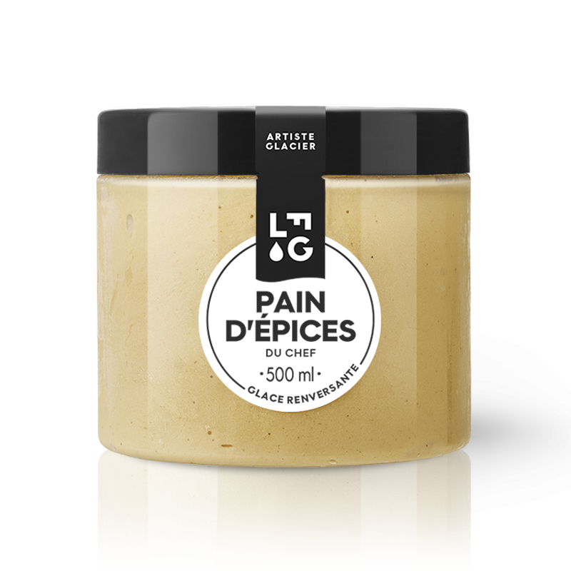 Glace artisanale Pain d'épices du Chef