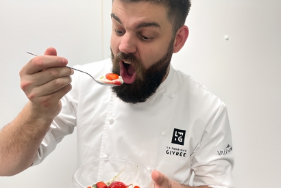 Risotto à la fraise 