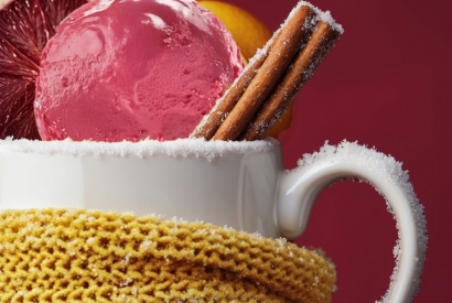 Parfum éphémère de février, le sorbet vin chaud !